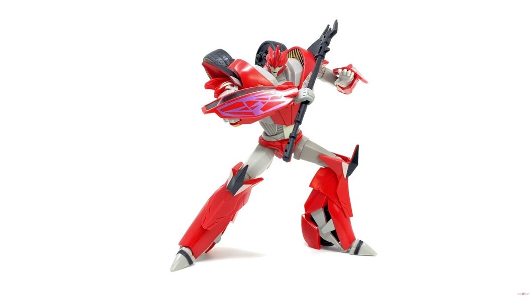 Transformers RED Prime Knock Out In Hand Image  (9 of 37)